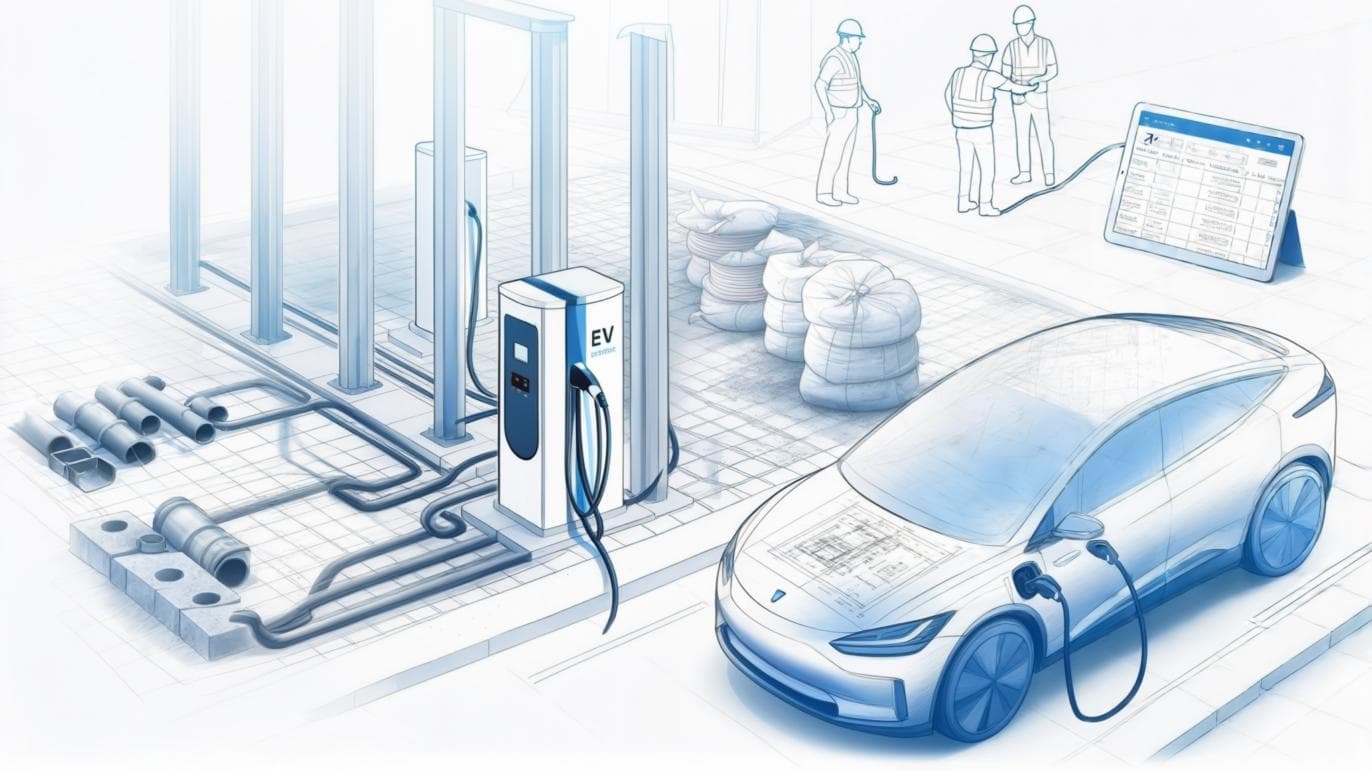 EV Charging Station Estimation Dashboard